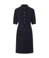 Loro Piana Short Sleeve Dress In Black