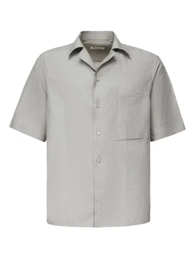 Loro Piana Short-sleeve Pocket Shirt