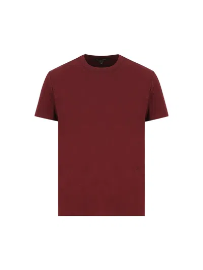 Loro Piana Short Sleeved Crewneck T-shirt In Red