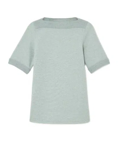 Loro Piana Short-sleeved Sweater In Green