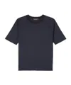Loro Piana Supramonte Short-sleeved T-shirt In Black