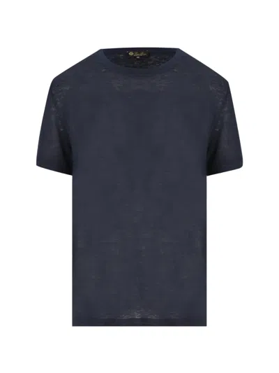 Loro Piana Short-sleeve T-shirt In Blue