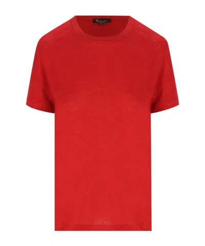Loro Piana Short-sleeved T-shirt In Red