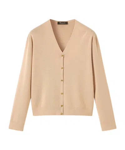 Loro Piana Siena Cardigan In Neutral