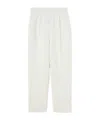 Loro Piana Straight Casual Pants In White