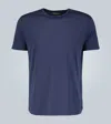 Loro Piana Silk & Cotton Soft Jersey T-shirt In Delft