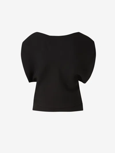 Loro Piana Silk Draped Blouse