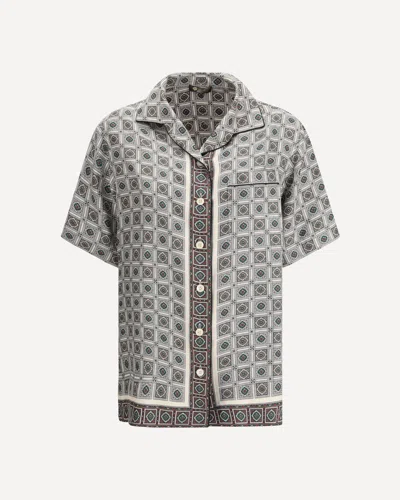 Loro Piana Silk Shirt In Multi