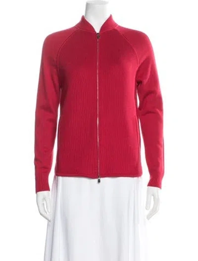 Pre-owned Loro Piana Silk Sweater W/ Tags In Red