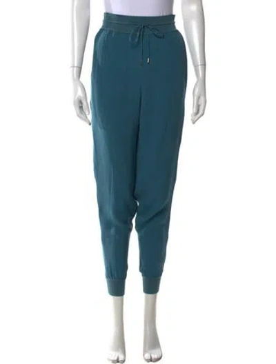 Pre-owned Loro Piana Silk Sweatpants In Blue