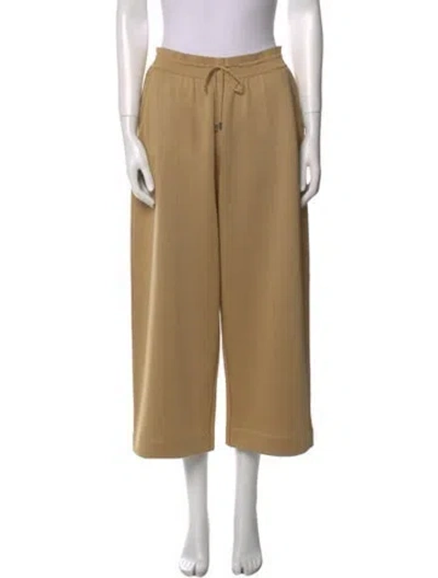 Pre-owned Loro Piana Silk Wide Leg Pants In Neutral