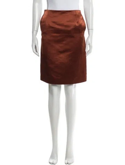 Pre-owned Loro Piana 'silvia' Knee-length Skirt In Brown