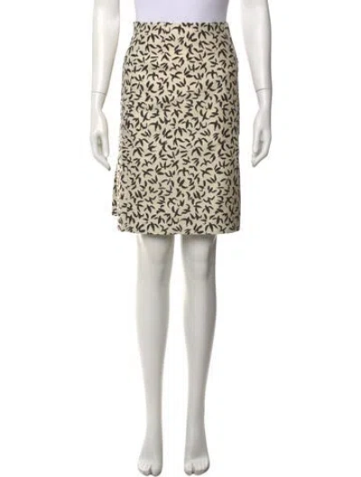 Pre-owned Loro Piana Silvia Knee-length Skirt W/ Tags In Neutral