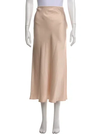 Pre-owned Loro Piana Simona Midi Length Skirt In Neutral
