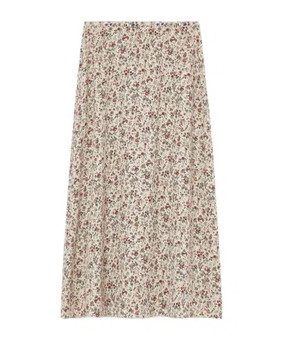 Loro Piana Simona Skirt In Brown