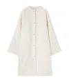 Loro Piana Single-breasted Coat In White