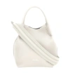 Loro Piana Single Handle Shoulder Bag In White