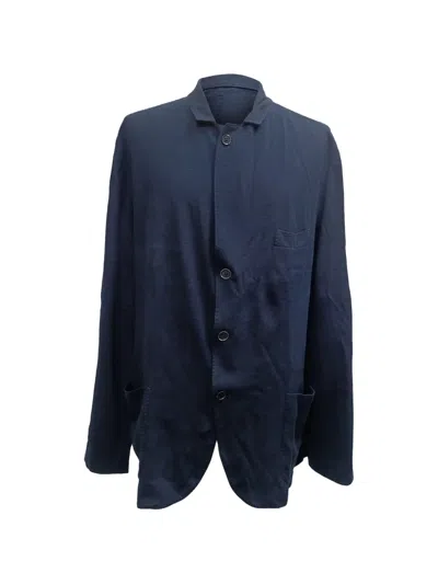 Pre-owned Loro Piana Single-breasted Blazer In Blue