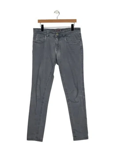 Pre-owned Loro Piana Skinny Jeans In Blue