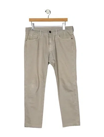 Pre-owned Loro Piana Skinny Jeans In Gray