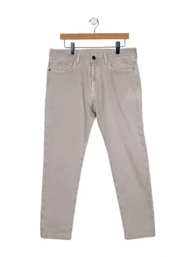 Pre-owned Loro Piana Skinny Jeans In Gray