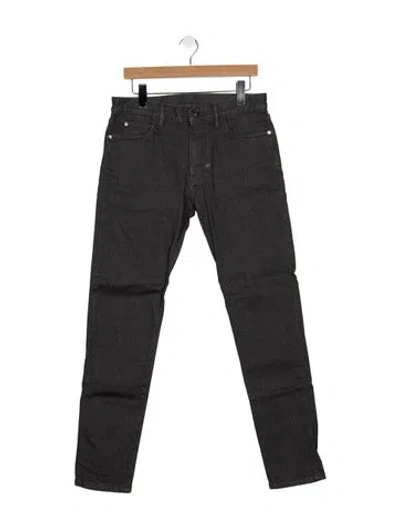Pre-owned Loro Piana Skinny Jeans In Gray