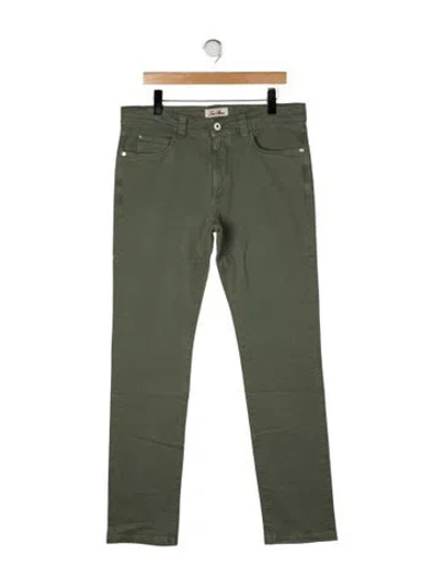 Pre-owned Loro Piana Skinny Jeans In Green