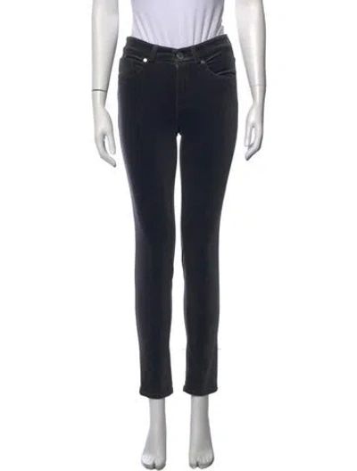 Pre-owned Loro Piana Skinny Leg Pants In Black