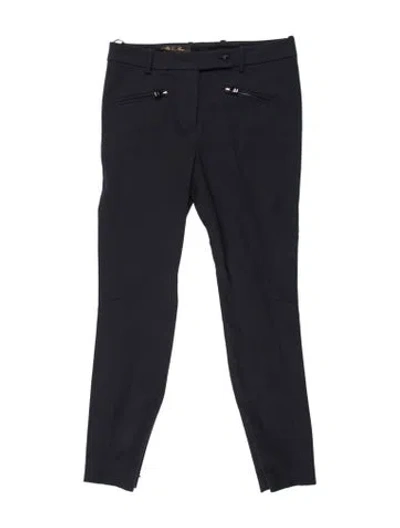 Pre-owned Loro Piana Skinny Leg Pants In Blue