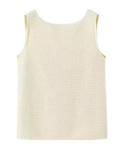 Loro Piana Sleeveless Vest In Neutral