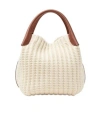 Loro Piana Small Bale Bag In White