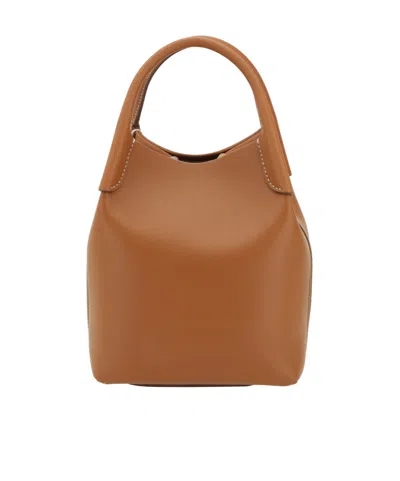Loro Piana Small Bale Bag In Brown
