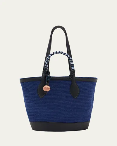 Loro Piana Small Eolian Bag In Deep Azure Blue Navy