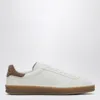 Loro Piana Sneakers Tennis Walk White In White