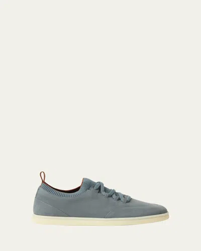 Loro Piana Soho Walk Nubuk Sneakers In Multi