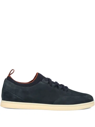 Loro Piana Soho Walk Low-cut Casual Shoes In Black