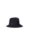 Loro Piana Solid Color Hat In Navy Blue