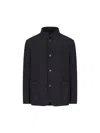 Loro Piana Spagna Light Cashmere Jacket In Blue