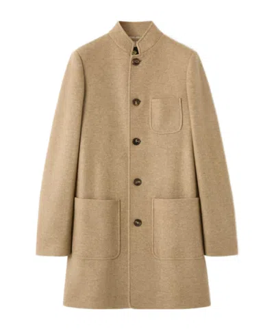 Loro Piana Spagna Coat In Brown