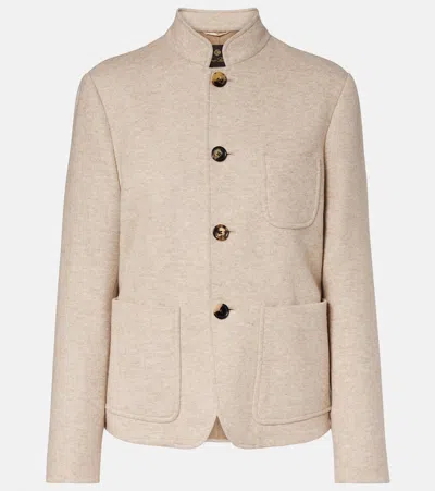 LORO PIANA SPAGNA MINI CASHMERE-BLEND JACKET