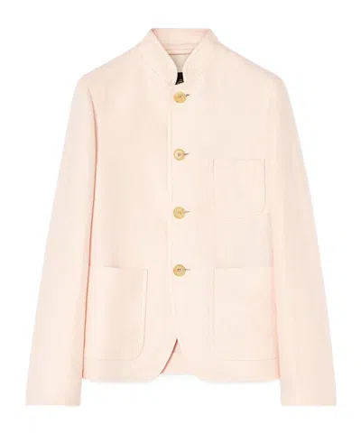 Loro Piana Spagna Mini Jacket In Pink