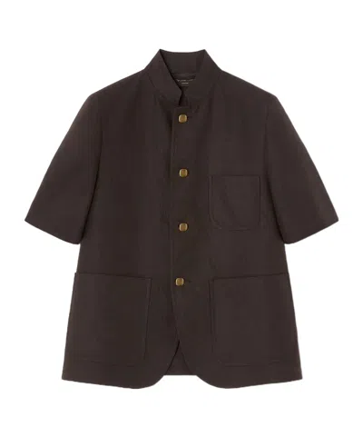 Loro Piana Spagna Mini Jacket In Brown