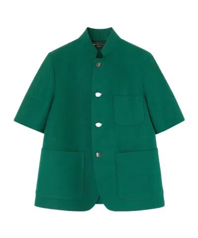 Loro Piana Spagna Mini Jacket In Green