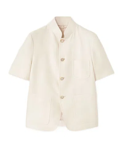 Loro Piana Spagna Mini Jacket In White