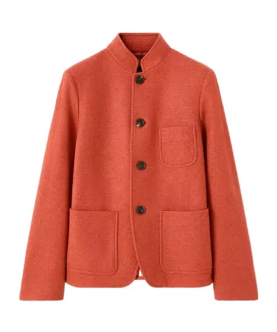 Loro Piana Spagna Mini Sb Casual Jacket In Red