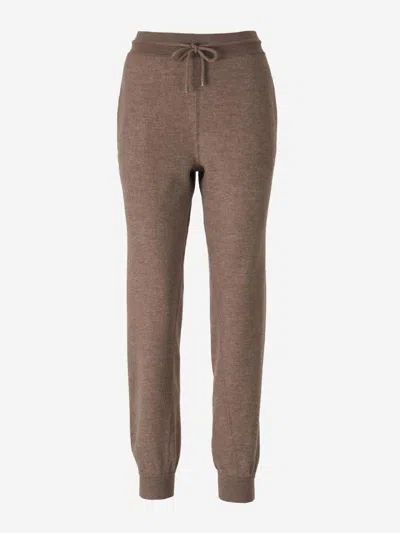 Loro Piana Sport Rassa Joggers In Brown
