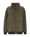 Loro Piana Tremblay Reversible Silk Blend Jacket In Green
