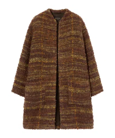 Loro Piana Steph Coat In Brown