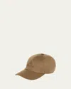 Loro Piana Storm System Cashmere Baseball Hat In Highlander Camel
