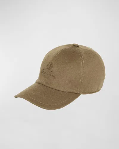 Loro Piana Storm System Cashmere Baseball Hat In Highlander Camel